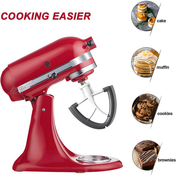 HOZODO Flex Edge Beater for 4.55 Quart Kitchenaid Mixer Attachments & Reviews Wayfair